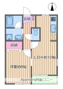 ファインベル北綾瀬Ⅱ【101号室】の間取り