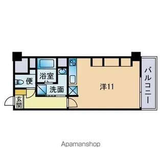藤和サンコープ大名【402号室】の間取り