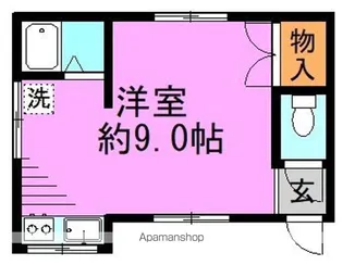 サラン高円寺【2階】の間取り