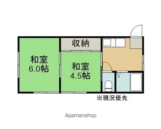 シティハイツ【1階】の間取り