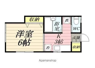 メゾン・アスリート【1階】の間取り