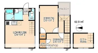 T.HOUSE【1階】の間取り