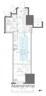 ZOOM信濃町【6階】の間取り