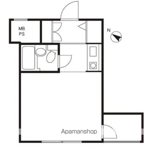 ニューシティハイツ飯田橋【606号室】の間取り