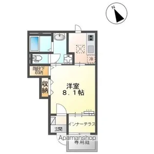 SEIRAN II【1階】の間取り