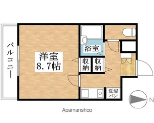 さくら館【1階】の間取り