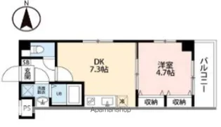 ヒルズ我孫子【2階】の間取り