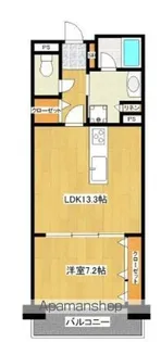 モントーレ香椎浜サーフタワーイーストウイング【309号室】の間取り