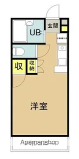 カレッジハウスNEXT21ーⅠ【302号室】の間取り