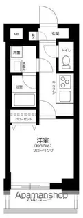 東京都新宿区西落合2丁目【マンション】の間取り