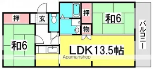 CASA井口B【2階】の間取り
