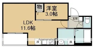 JACK MATOBAKITAⅠ【1階】の間取り