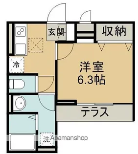 サルターレ【1階】の間取り