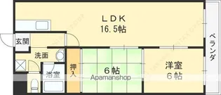 ウィルコート【3階】の間取り