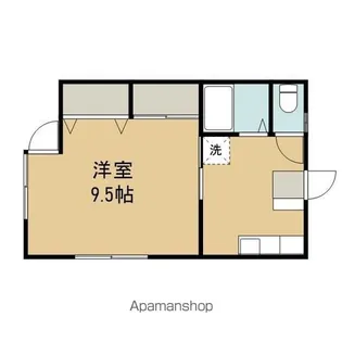ブリリアントN【105号室】の間取り