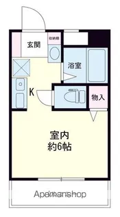 ライオンズマンション関内第6【10階】の間取り