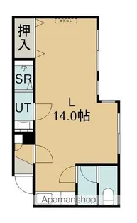 ハイツヒロⅢ【10B号室】の間取り