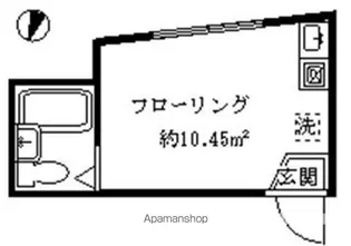 シエスタローズ【1階】の間取り