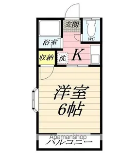 リリーハイム【2階】の間取り