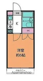 ラベンダーハイツ【202号室】の間取り