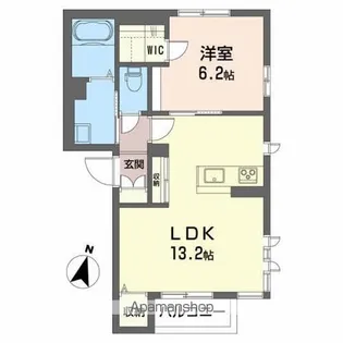 エターナル赤木【3階】の間取り