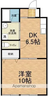 クレール新村【N1-1号室】の間取り