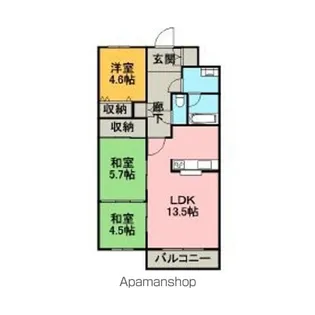 SーCOURT28【8階】の間取り