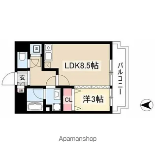 エポラール白壁【2階】の間取り