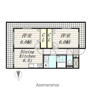 ラフィーヌ有川壱番館【3階】の間取り