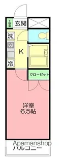 ハイツ井上Ⅱ【6階】の間取り