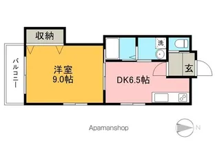 マンション光【3階】の間取り