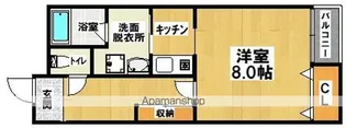 フォーレスト中百舌鳥【1階】の間取り