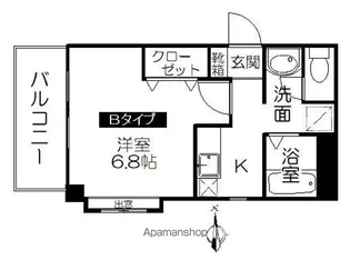 エテルノ【3階】の間取り