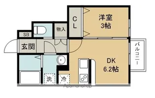 ビアンカーラA【1階】の間取り