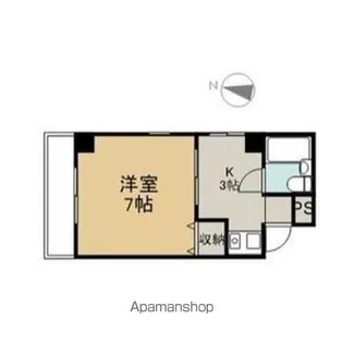 センチュリィ山の手【3階】の間取り