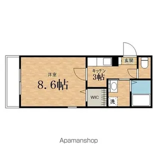 ミルプランタン【103号室】の間取り