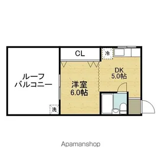 フミヤマンション【407号室】の間取り
