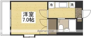 マリート富浜Ⅰ【4階】の間取り
