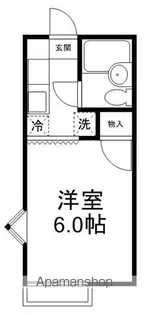 ファミーユちくま【2階】の間取り