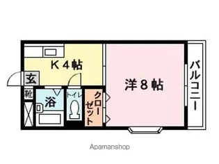 青葉建商ビル【306号室】の間取り