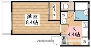 カルムハイツ【2階】の間取り