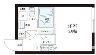 レピュア中板橋駅前レジデンス【3階】の間取り