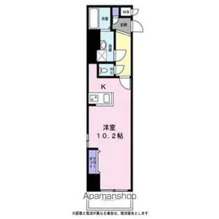 プラウランド小牧【6階】の間取り