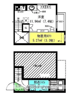 RADIANCE大和田【2階】の間取り