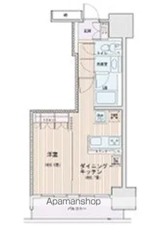 エスティメゾン錦糸町Ⅱ【10階】の間取り