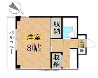 杉山マンション【4階】の間取り
