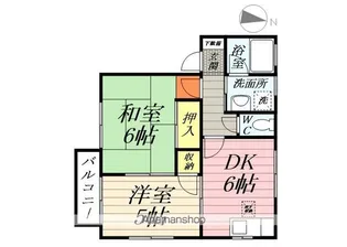 パークサイド洋光台【201号室】の間取り