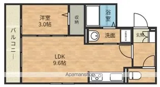 DCREST藤枝ST【1階】の間取り