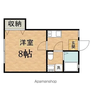 DOME TAMA B棟 ドーム多摩B棟【1階】の間取り