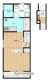 ボナールマツモト【2階】の間取り